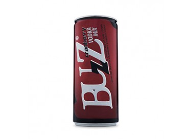 Buzz cranberry can 10.2% Alc