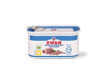 Chicken luncheon meat olives