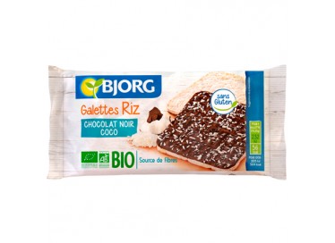 Galettes de riz  choco noir
