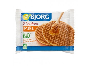 Mini gaufres au miel 60g