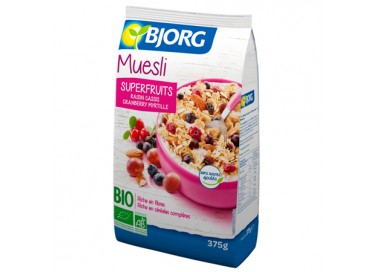 Muesli aux super fruits 