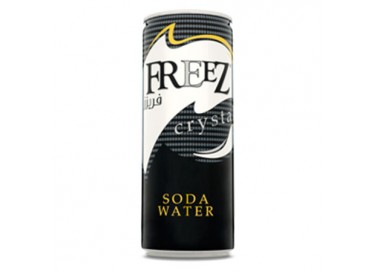 Freez soda water can 250 ML