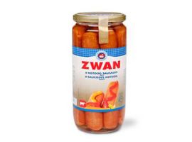 Beef hot dog sausages jars