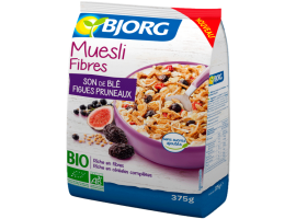 Muesli fibres son de ble