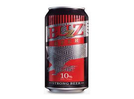 Buzz beer strong can 10% Alc