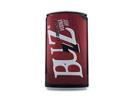 Buzz cranberry can 10.2% Alc