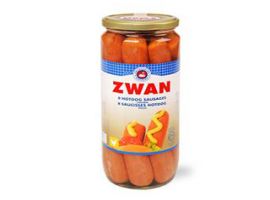 Chicken hot dog sausages jars