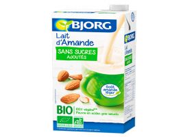 Lait d'amande sans sucre ajoutes 1L 