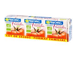 Puree tomate 3 x 200gr