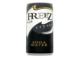 Freez soda water can 250 ML