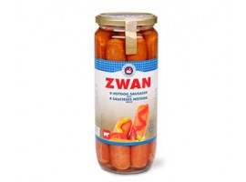 Beef hot dog sausages jars