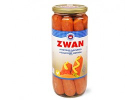 Chicken hot dog sausages jars
