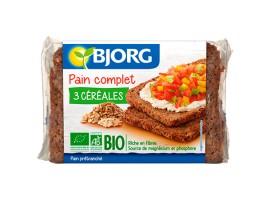 Pain complet 3 cereales 500g