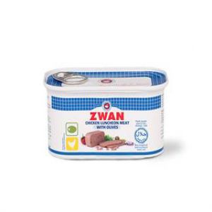 Chicken luncheon meat olives