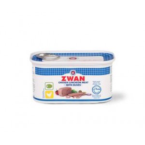 Chicken luncheon meat olives