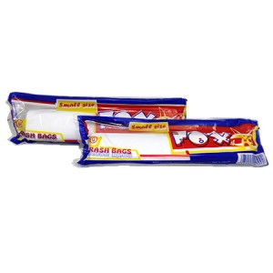 Trash bags small 30 bag white
